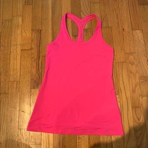 Lululemon cool racer back, size 8